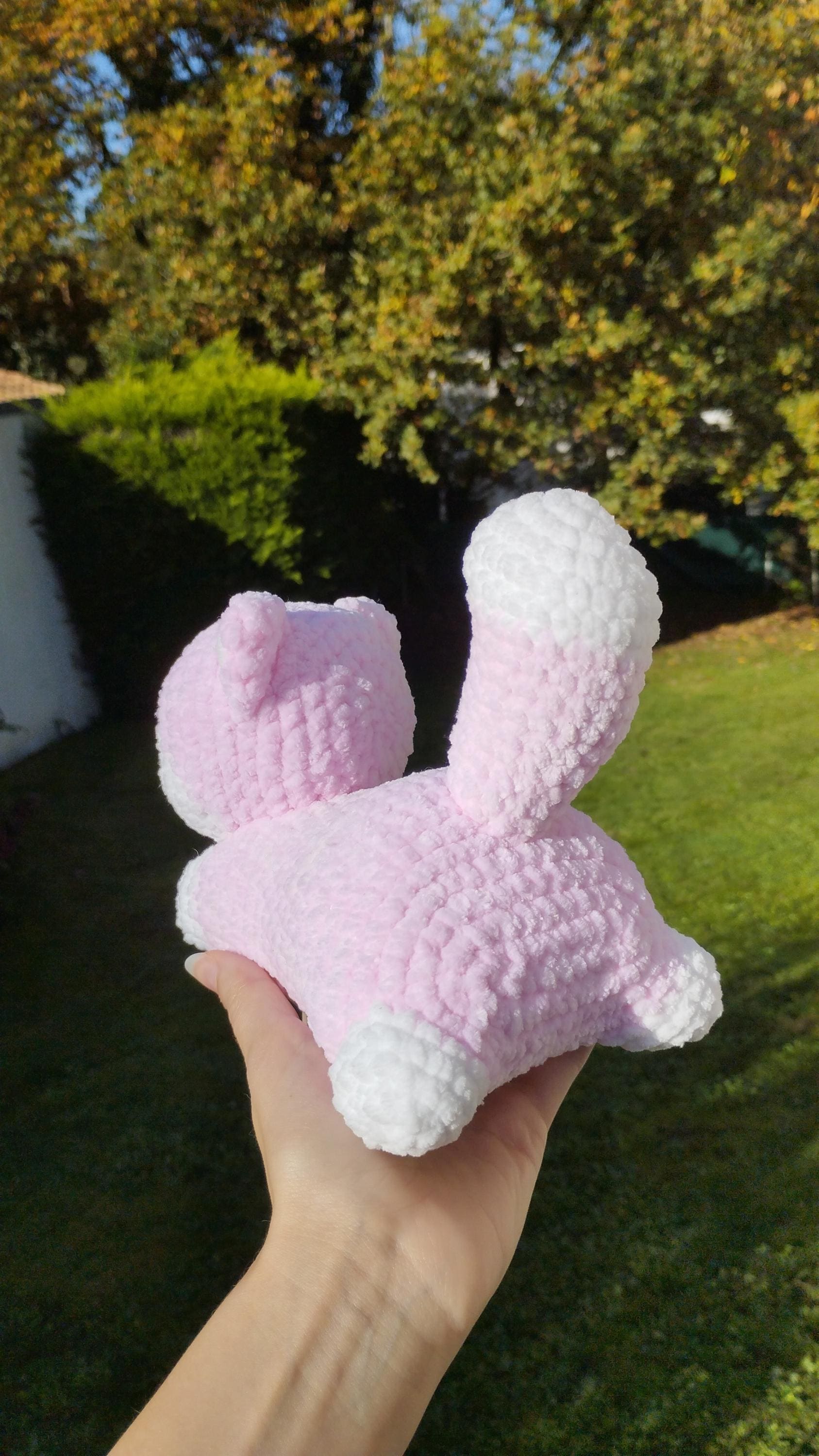 Peluche chat au crochet