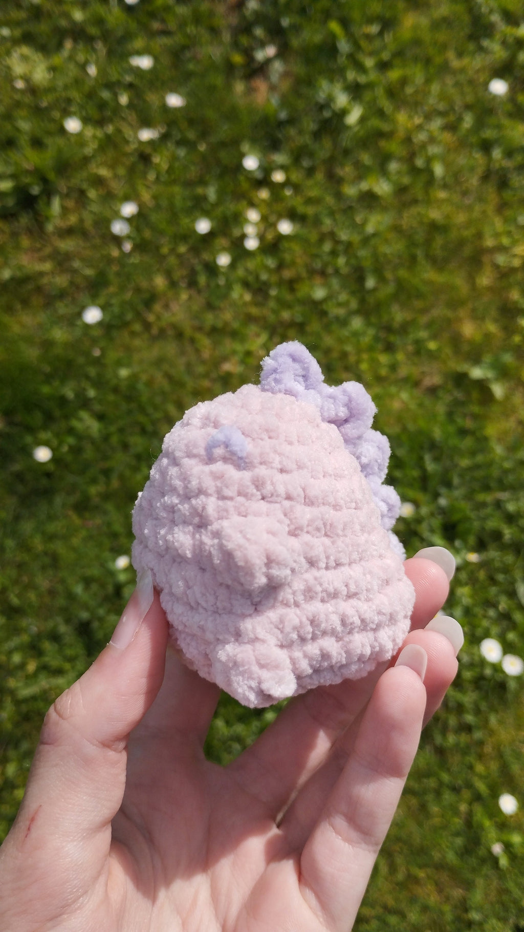Peluche dinosaure au crochet