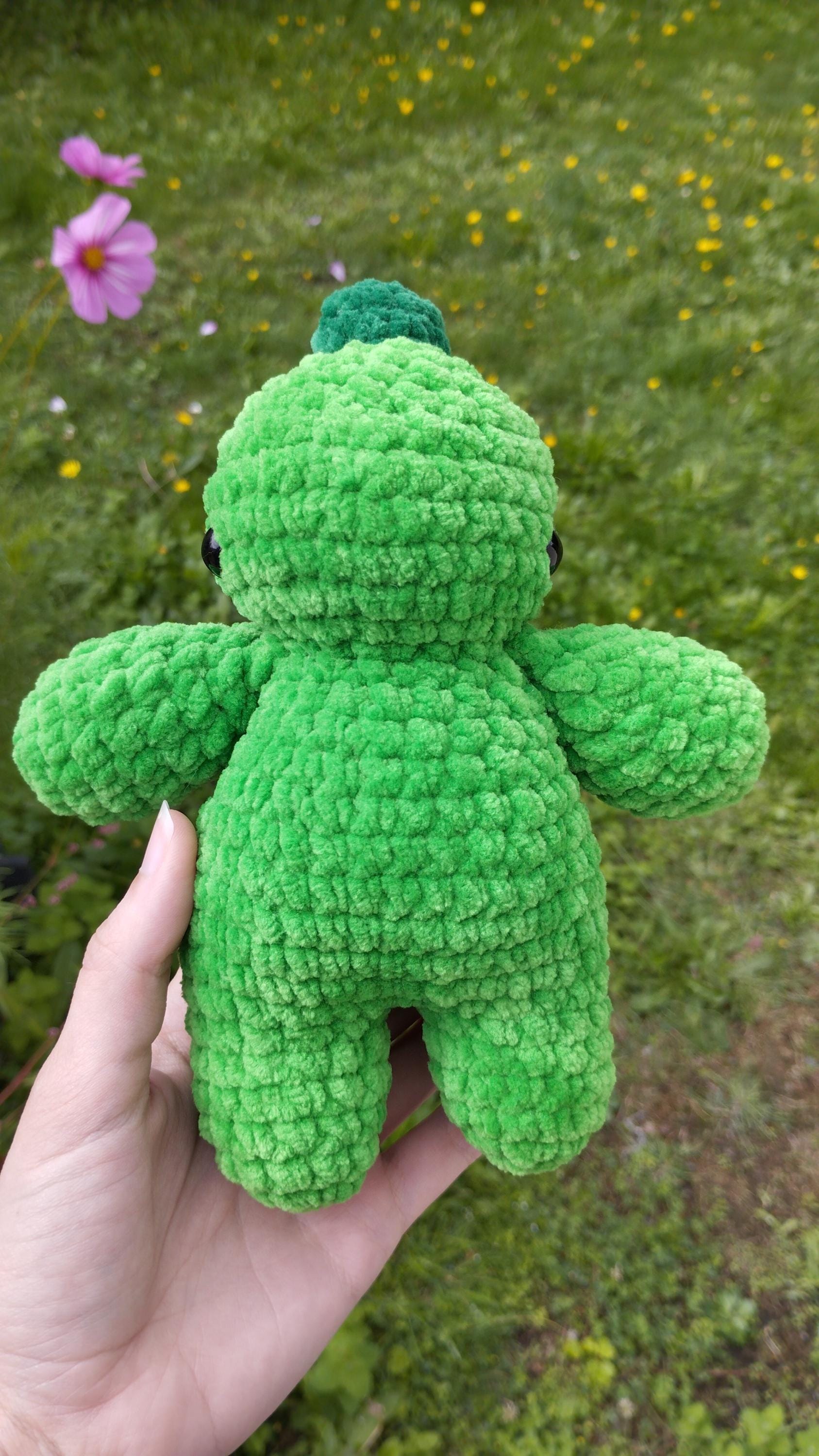 Peluche dinosaure personnalisable au crochet