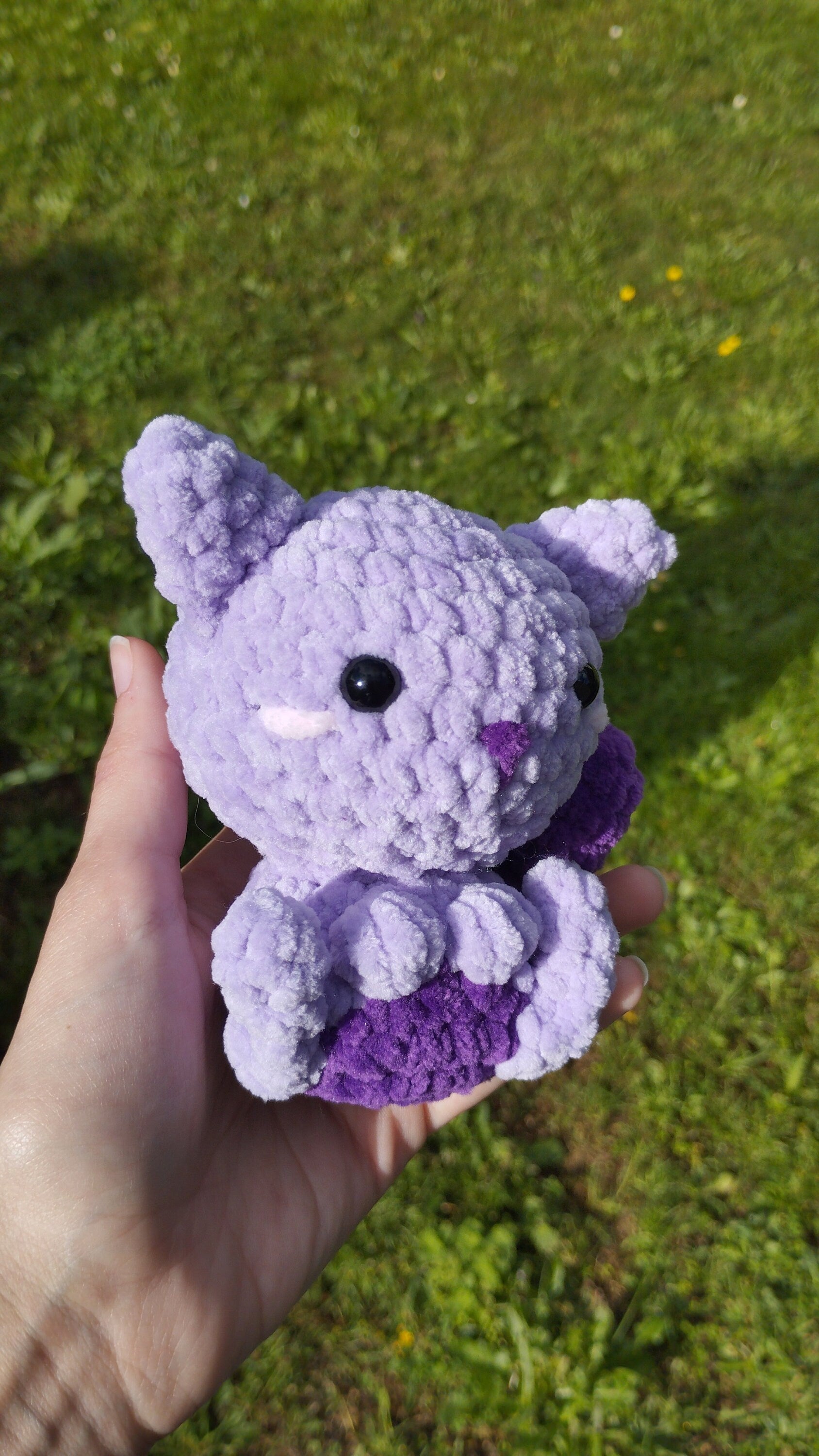 Peluche Mewtwo au crochet