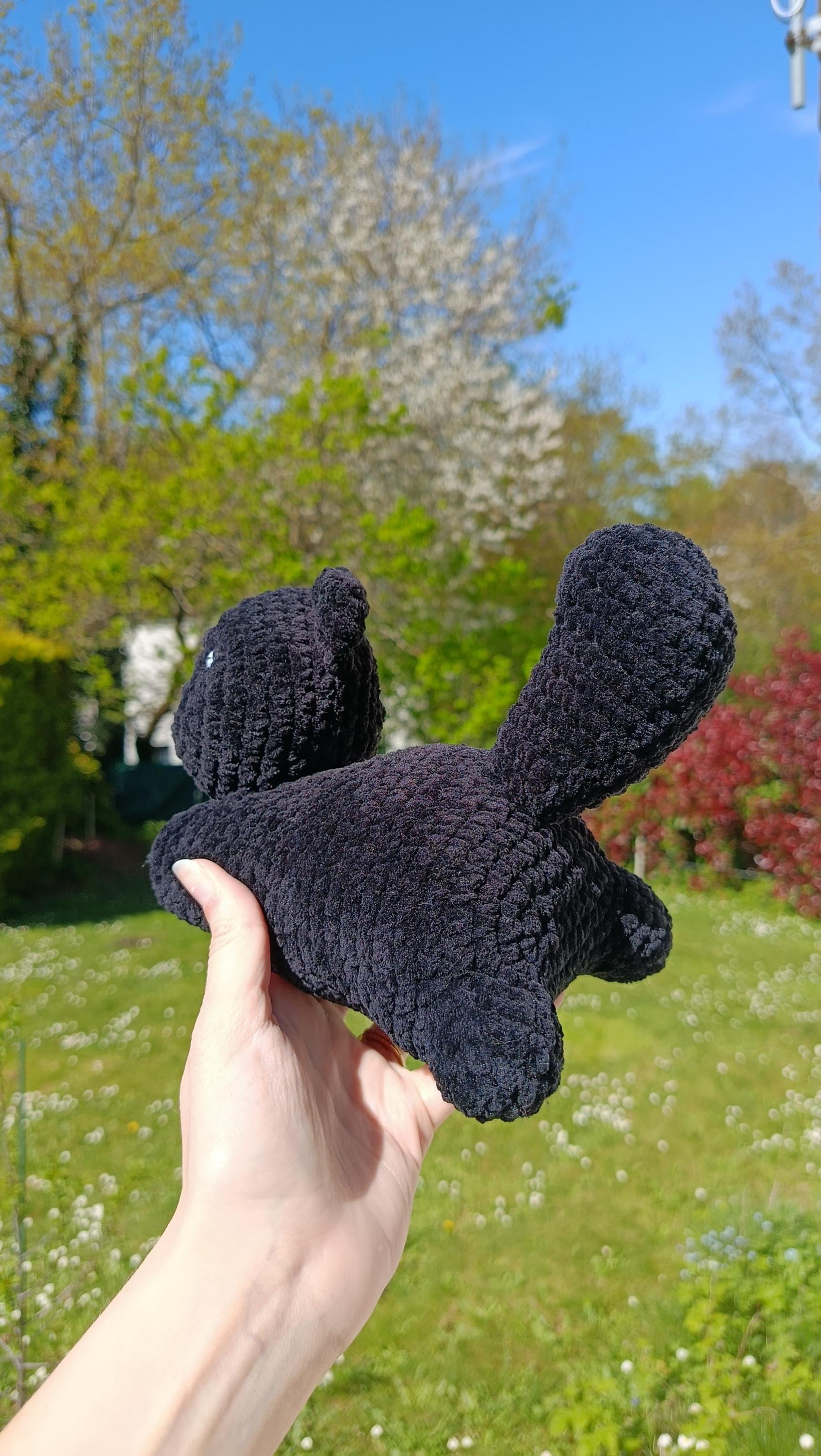 Peluche chat personnalisable au crochet