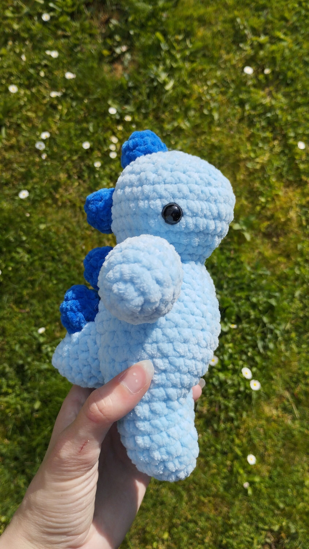 Peluche dinosaure personnalisable au crochet