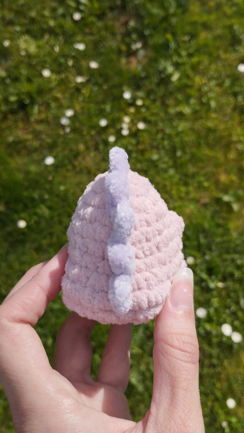 Peluche dinosaure au crochet