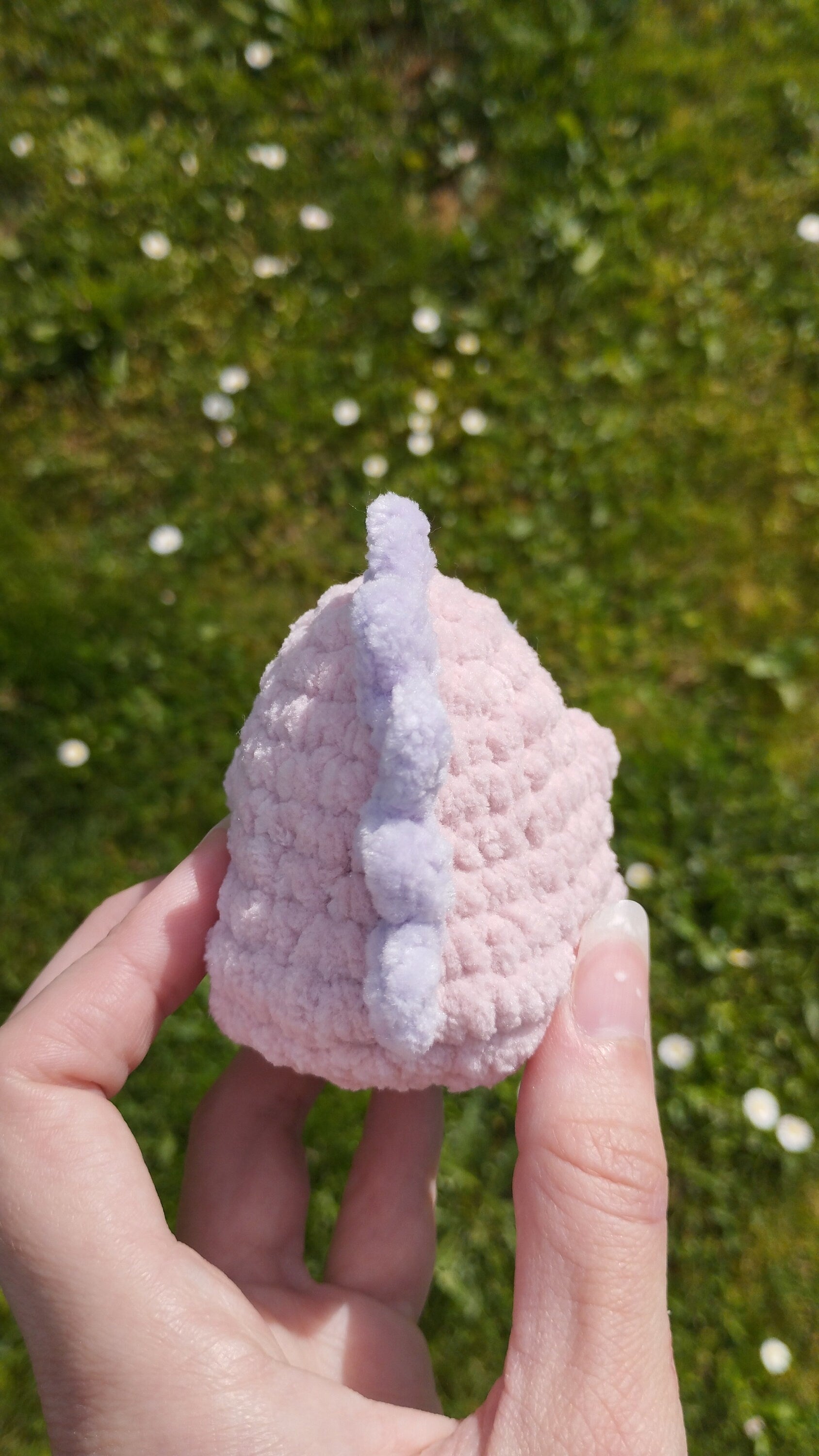 Peluche dinosaure au crochet