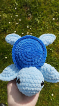Peluche tortue personnalisable au crochet