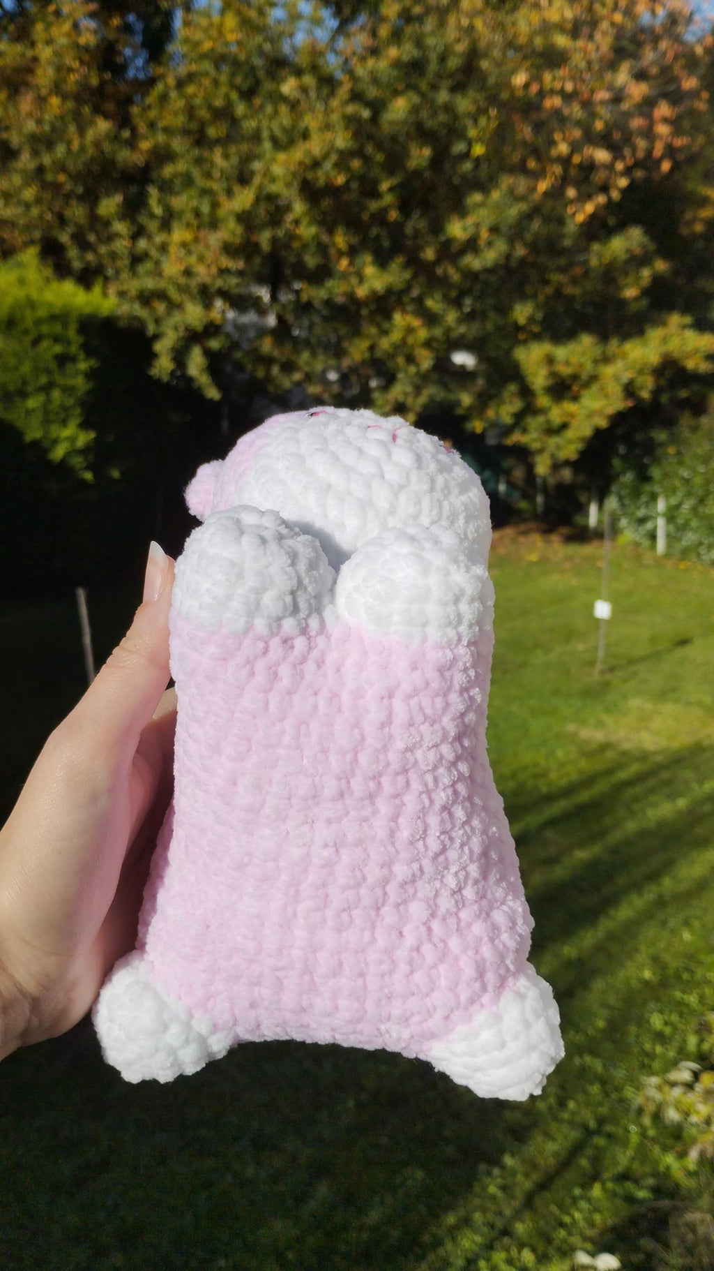 Peluche chat au crochet