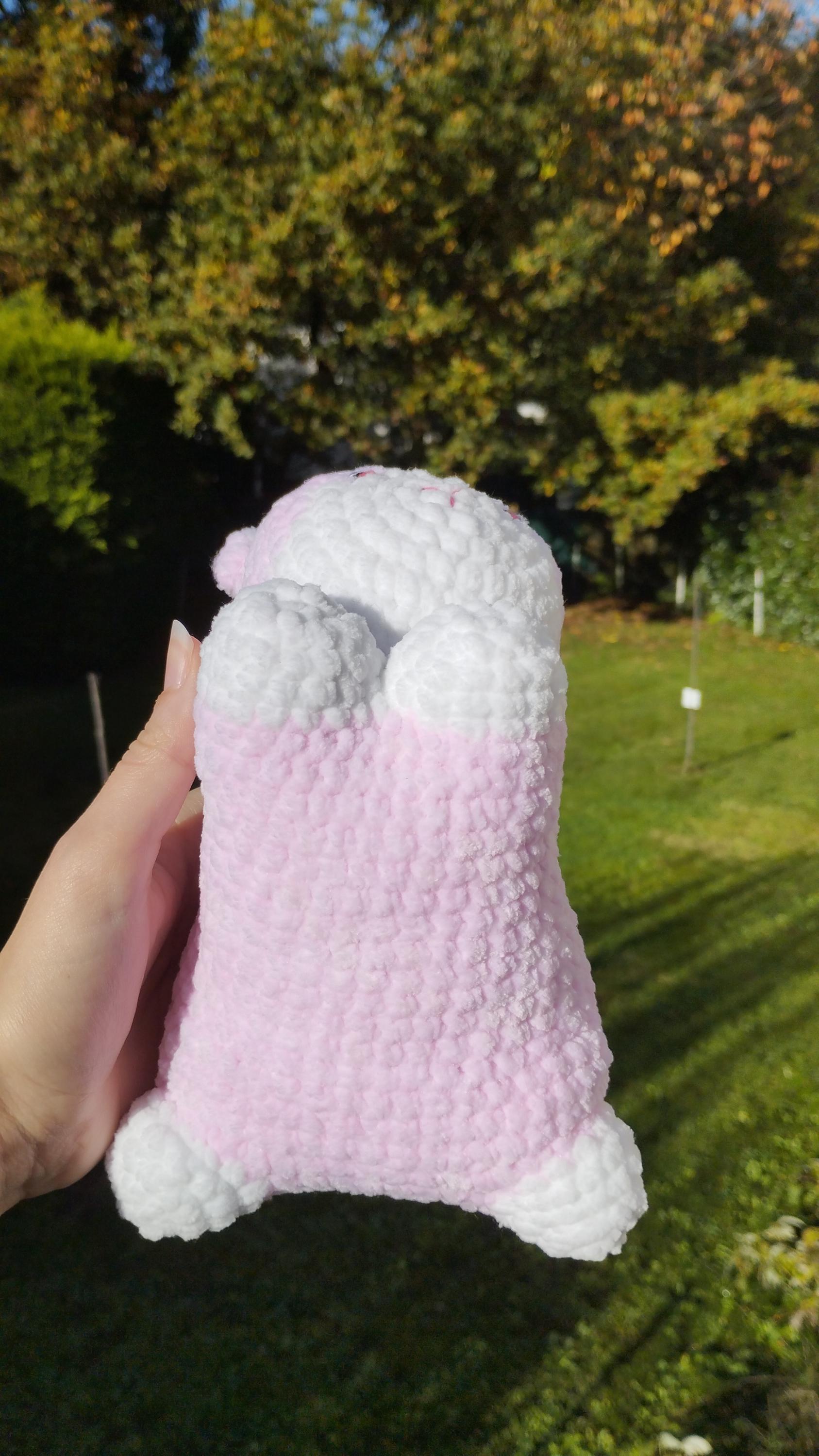 Peluche chat au crochet