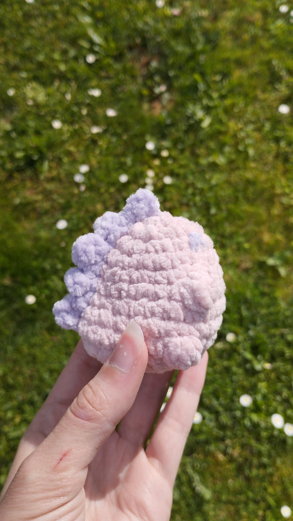 Peluche dinosaure au crochet