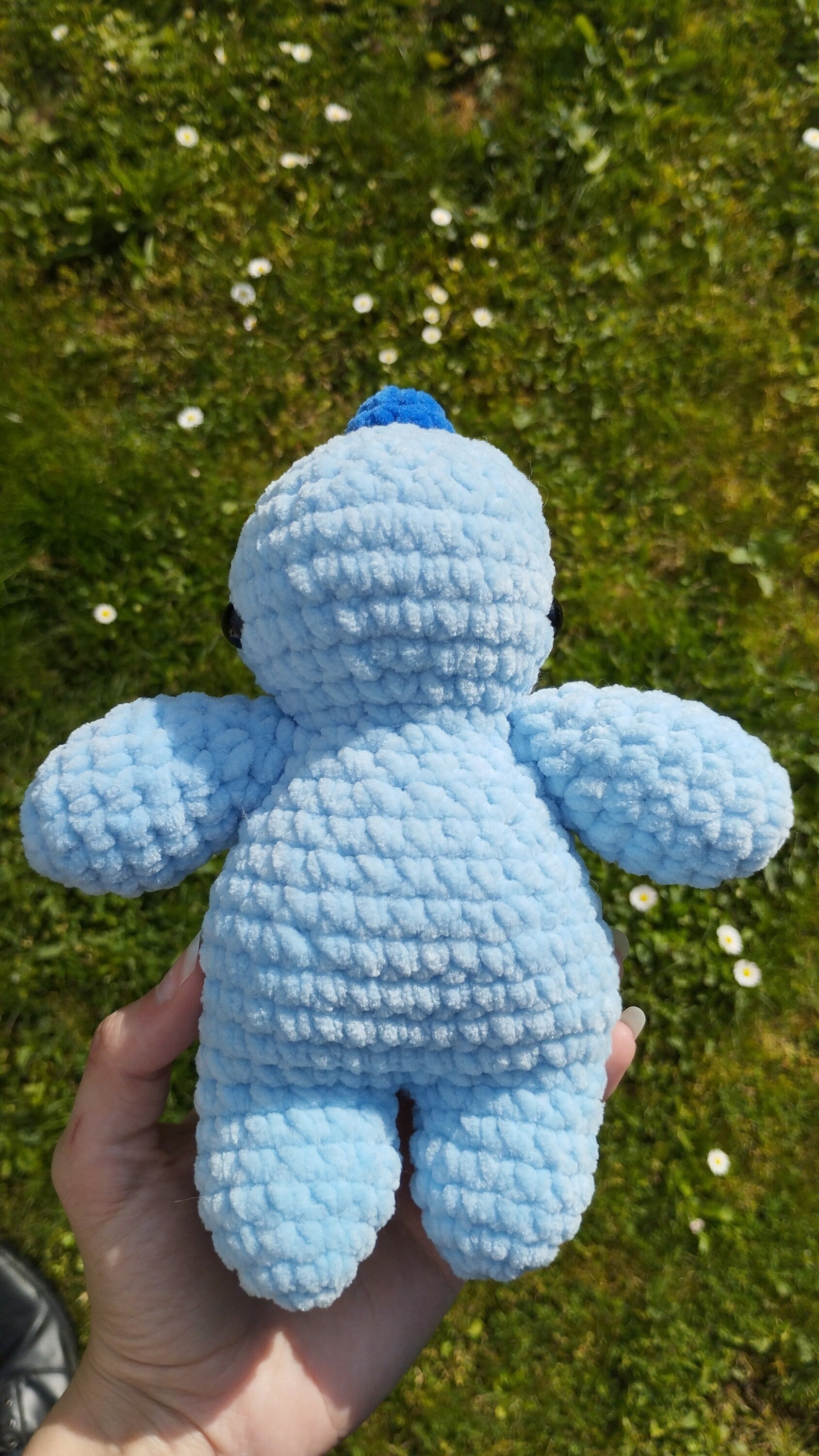 Peluche dinosaure personnalisable au crochet