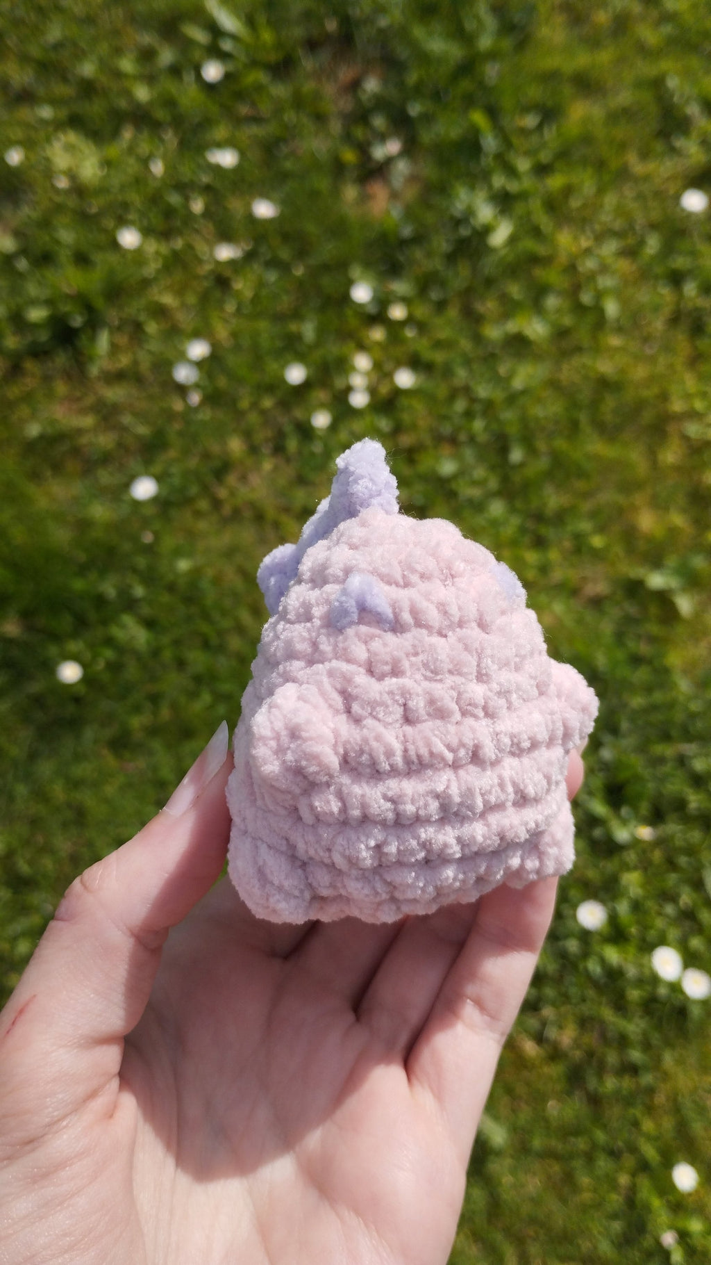Peluche dinosaure au crochet