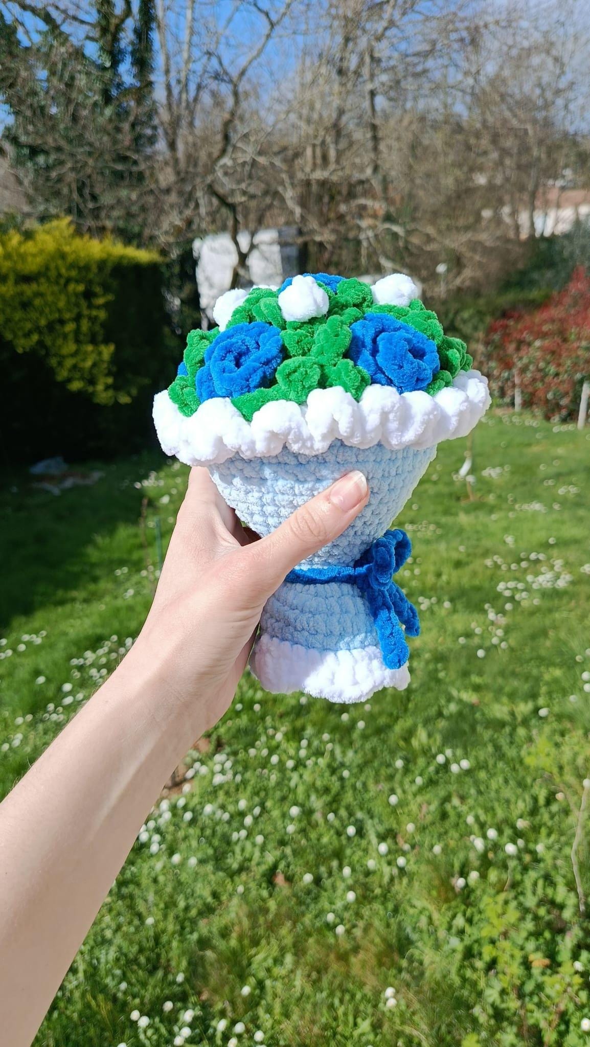 Patron bouquet au crochet