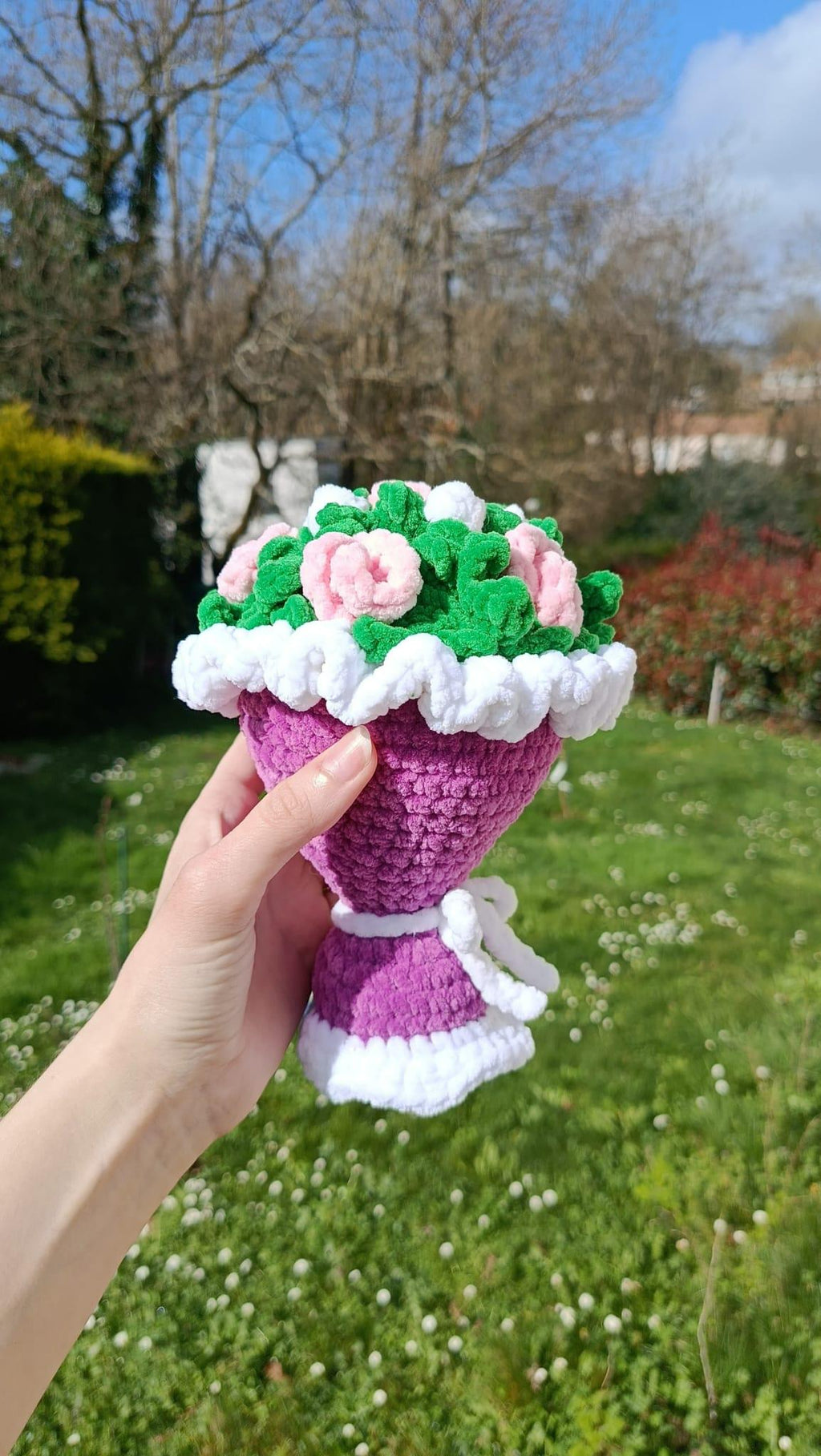 Patron bouquet au crochet