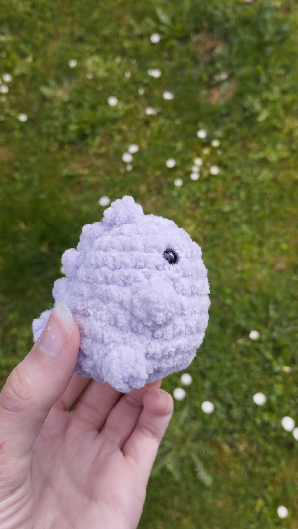 Peluche dinosaure personnalisable au crochet