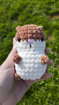 Peluche hamster au crochet