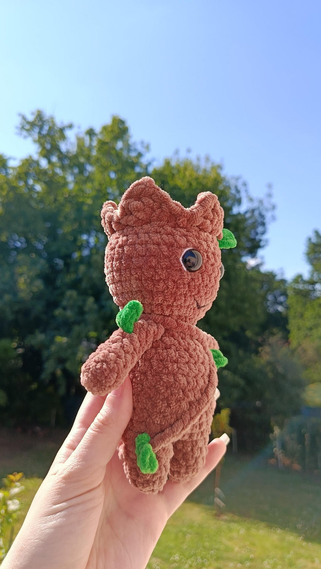 Peluche Groot au crochet