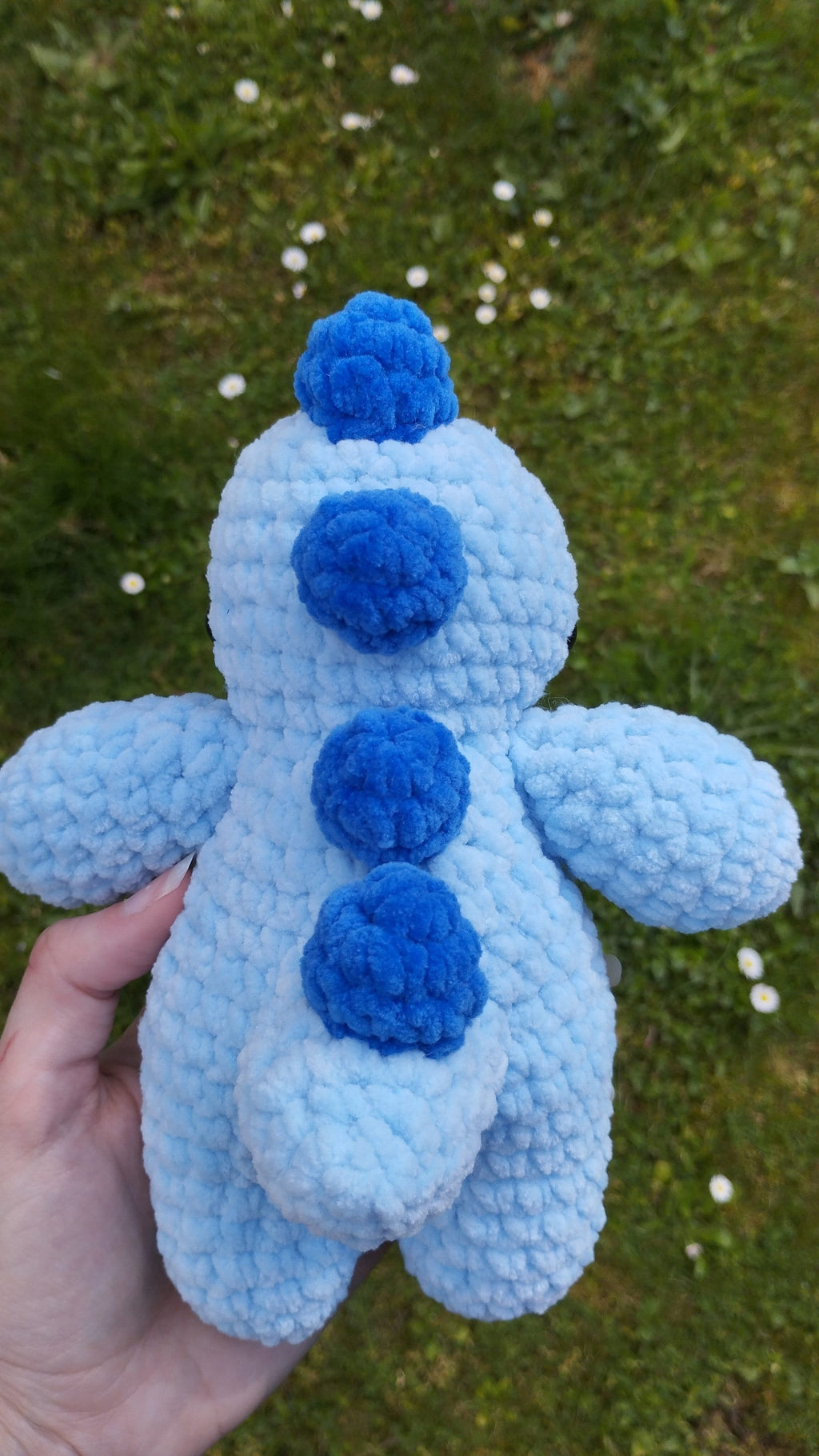 Peluche dinosaure personnalisable au crochet