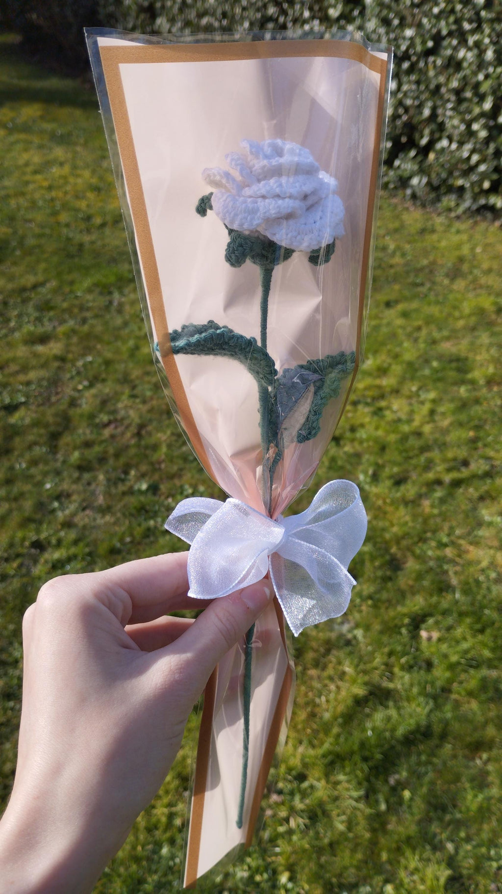 Rose au crochet