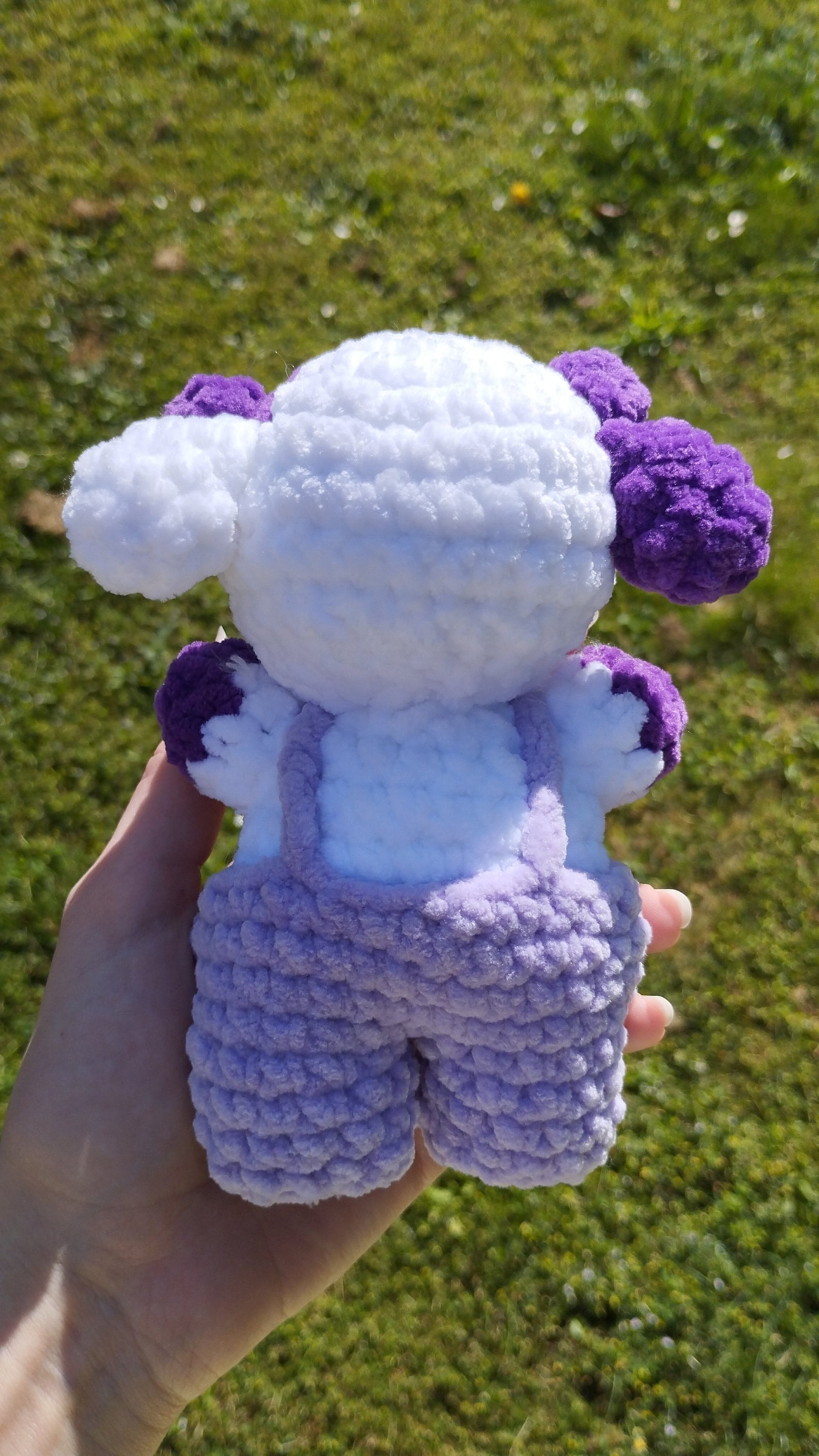 Peluche vache au crochet