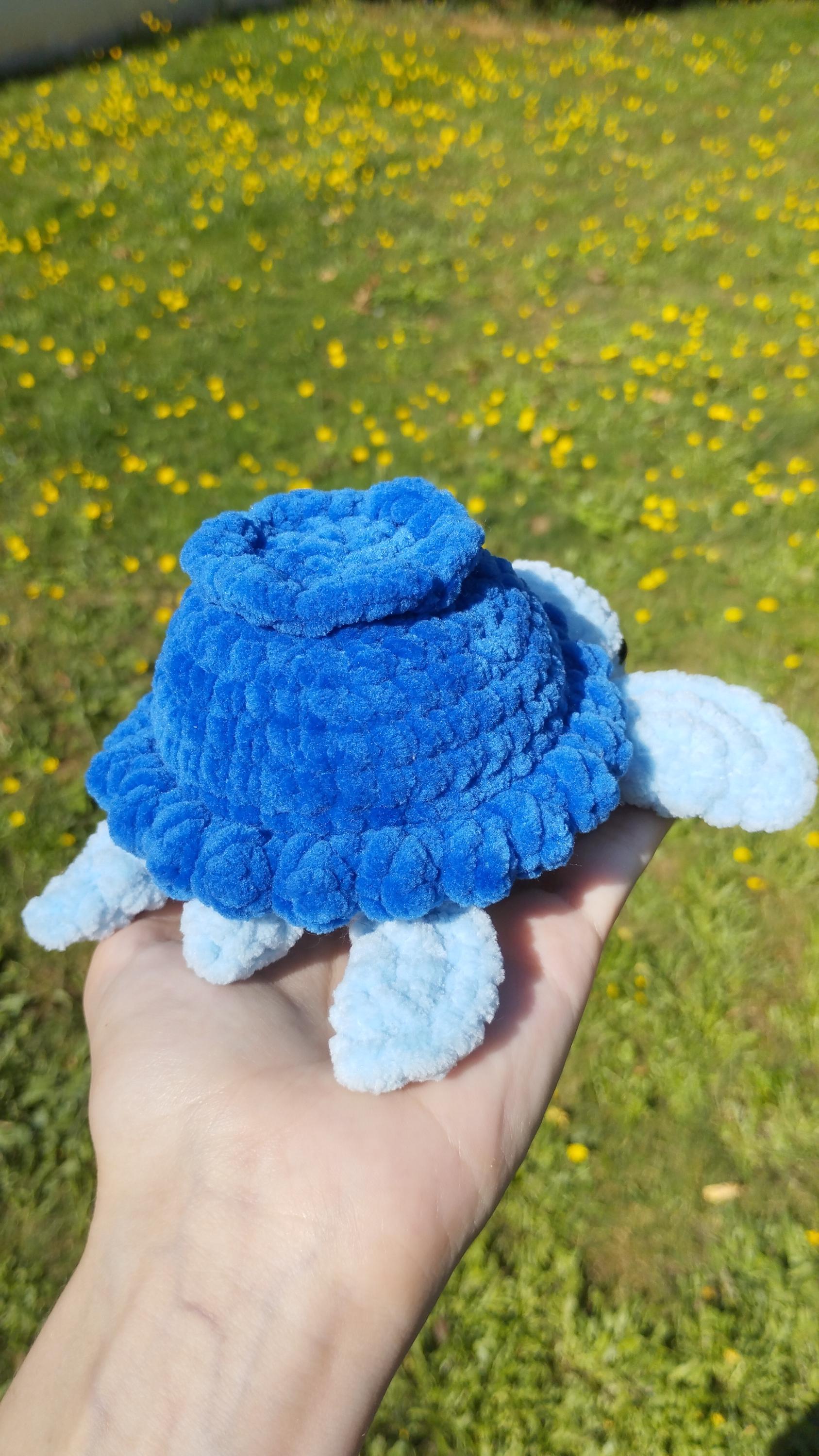 Peluche tortue myrtille