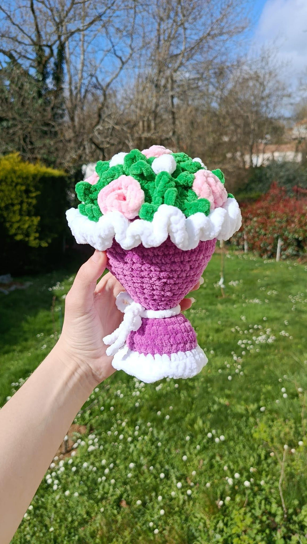 Patron bouquet au crochet