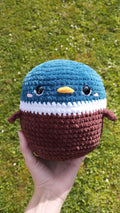 Peluche canard au crochet