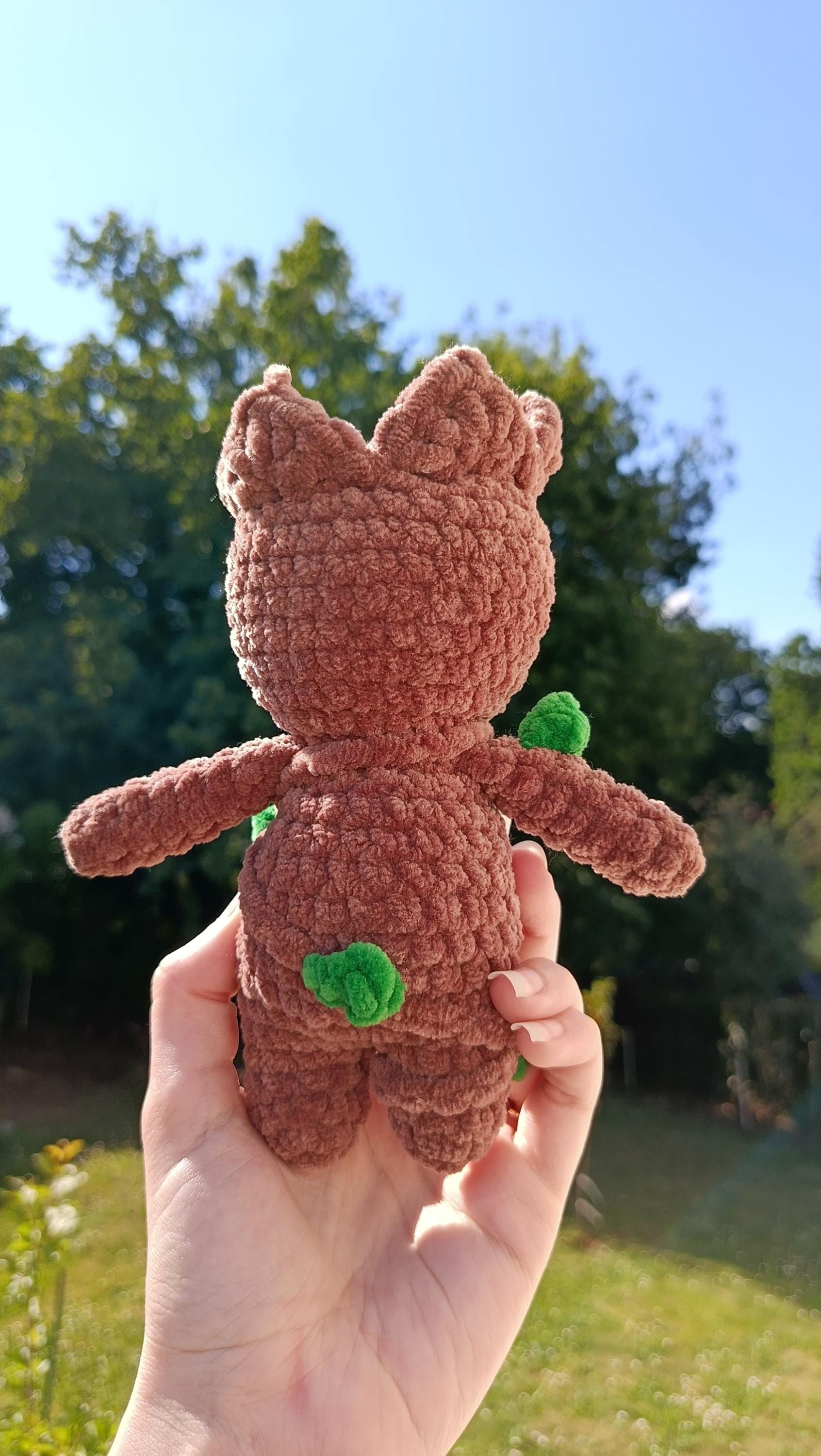 Peluche Groot au crochet