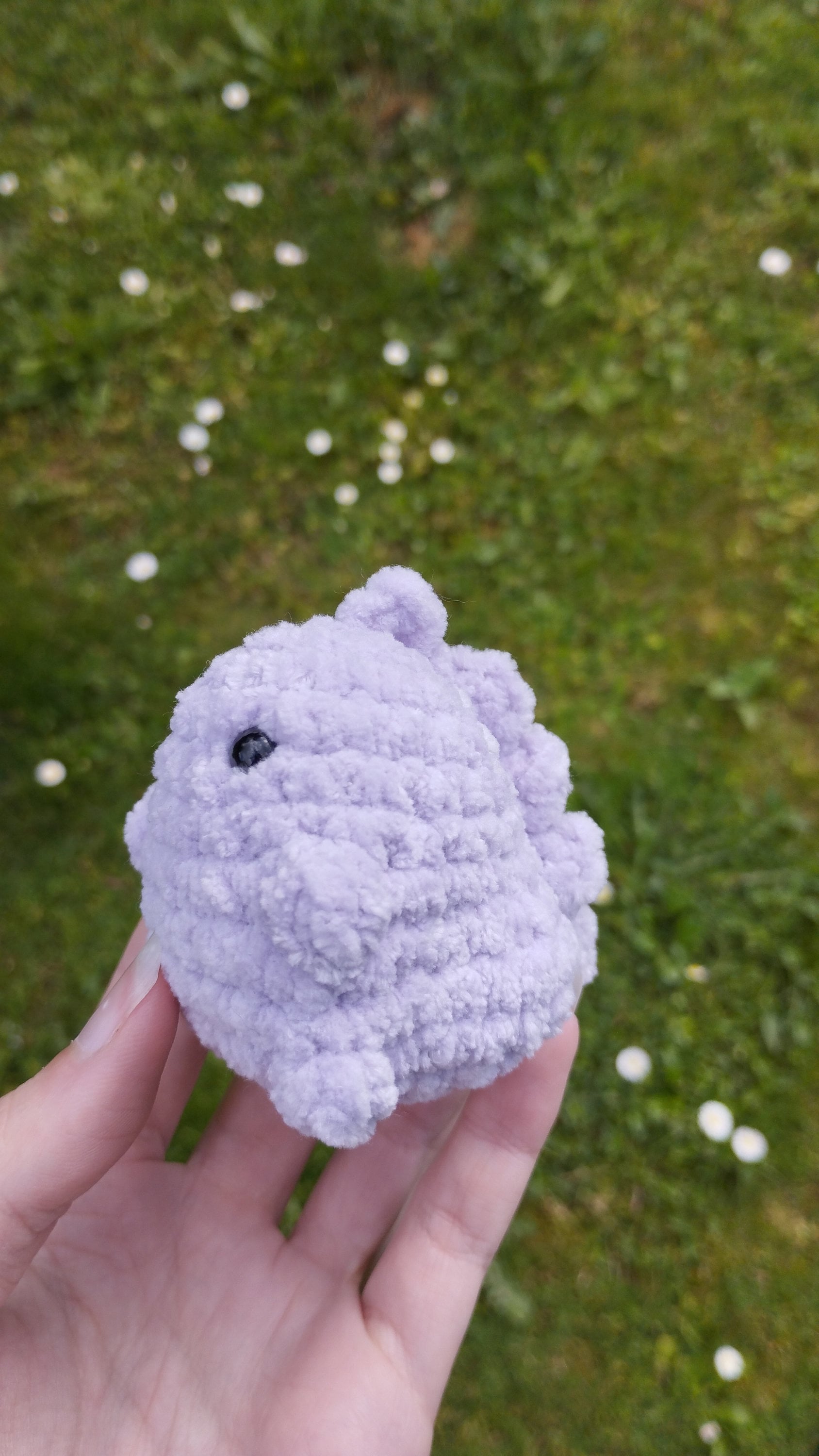 Peluche dinosaure personnalisable au crochet
