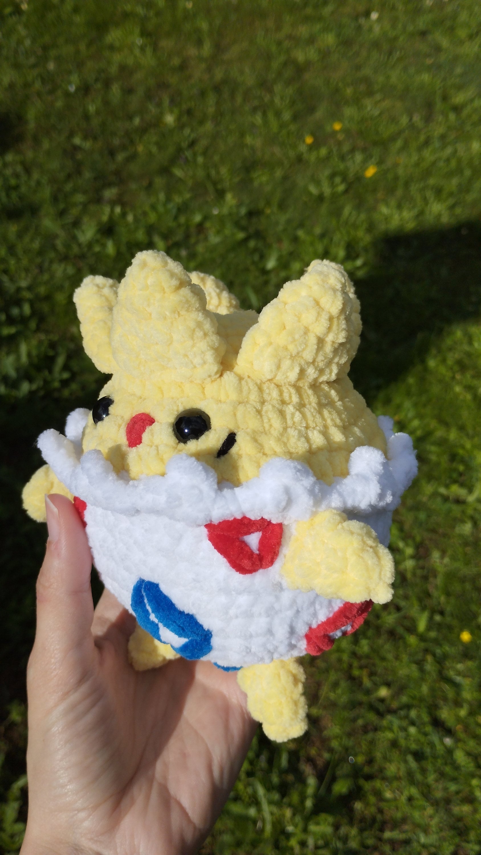 Peluche Togepy au crochet