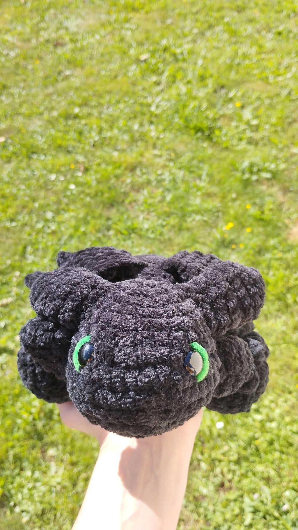 Peluche dragon personnalisable au crochet