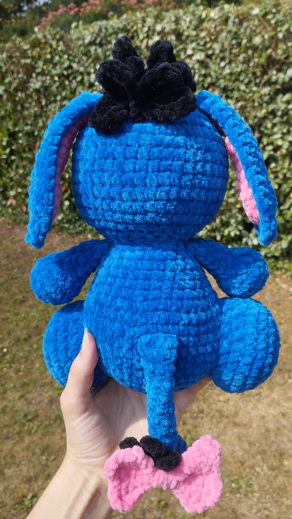 Peluche bourriquet au crochet