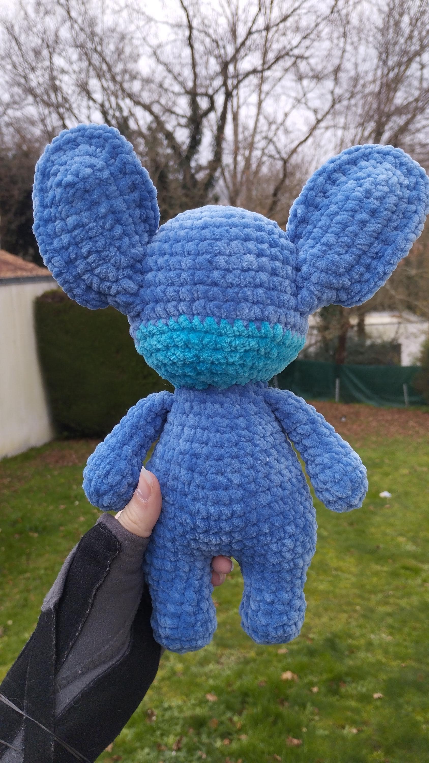 Peluche Stitch au crochet