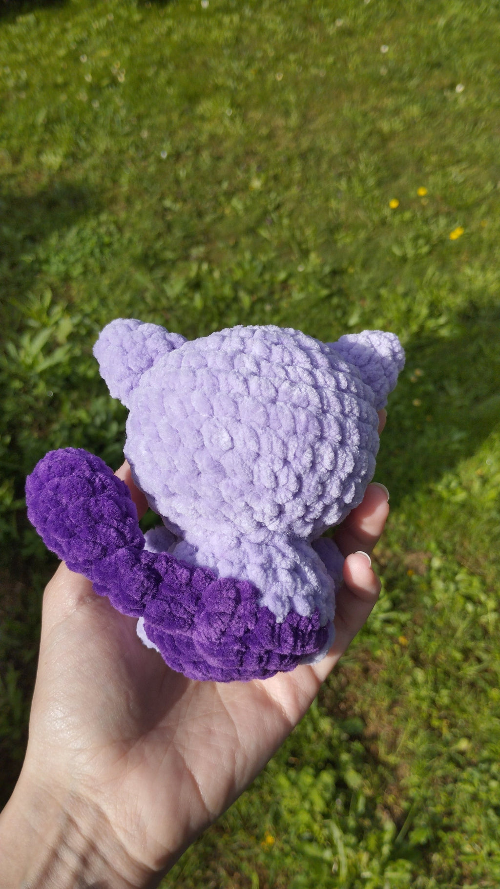 Peluche Mewtwo au crochet