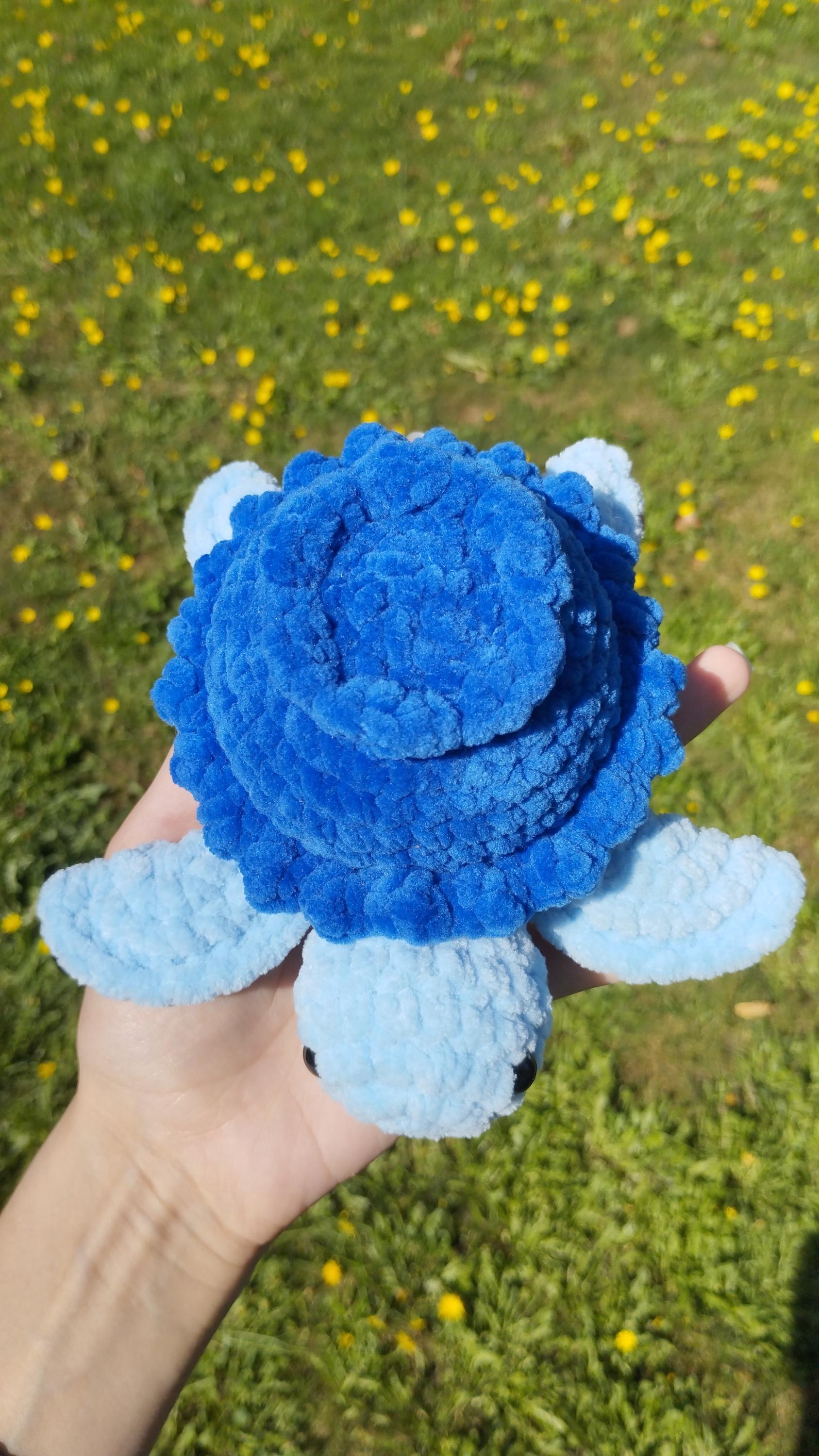 Peluche tortue myrtille