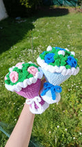 Bouquet au crochet