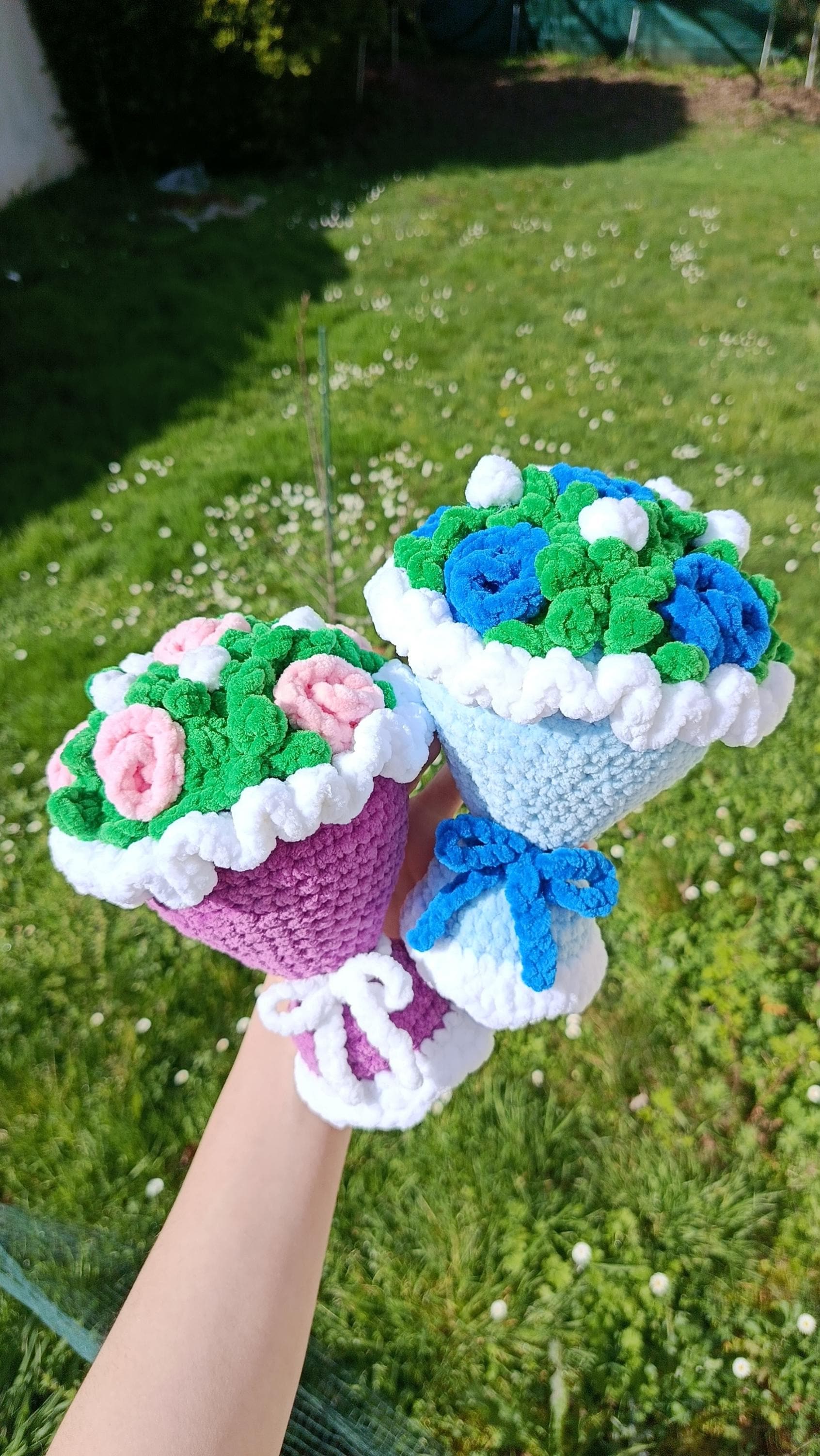 Bouquet au crochet