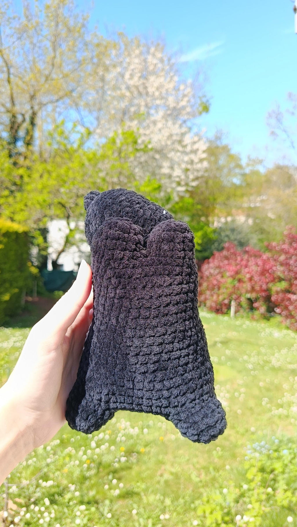 Peluche chat personnalisable au crochet
