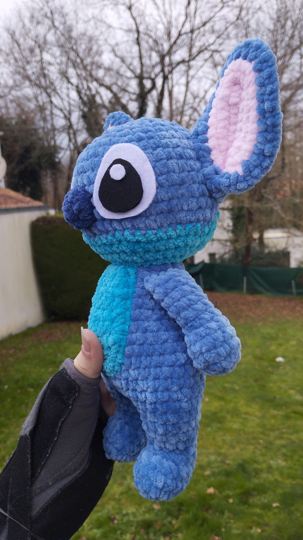 Peluche Stitch au crochet