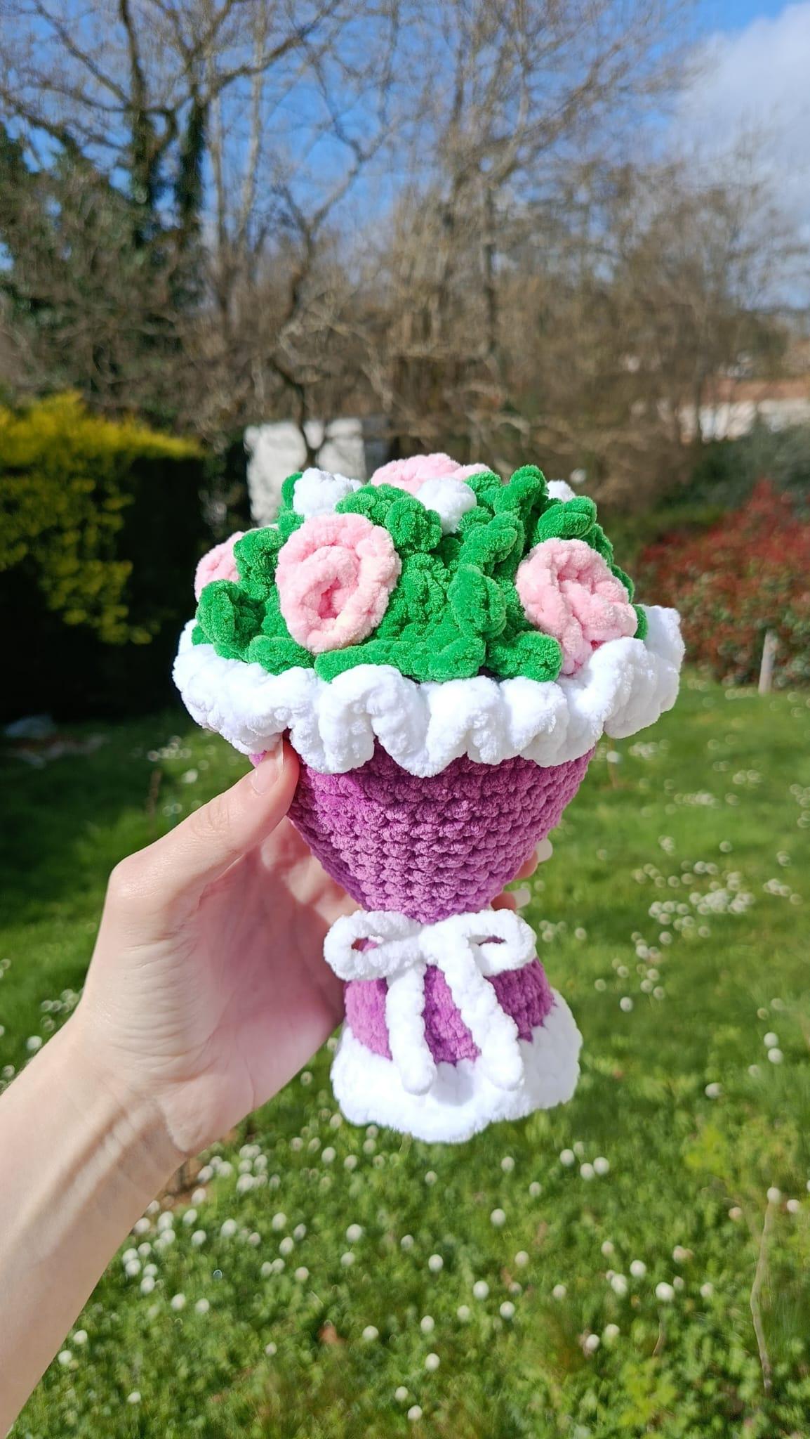 Patron bouquet au crochet