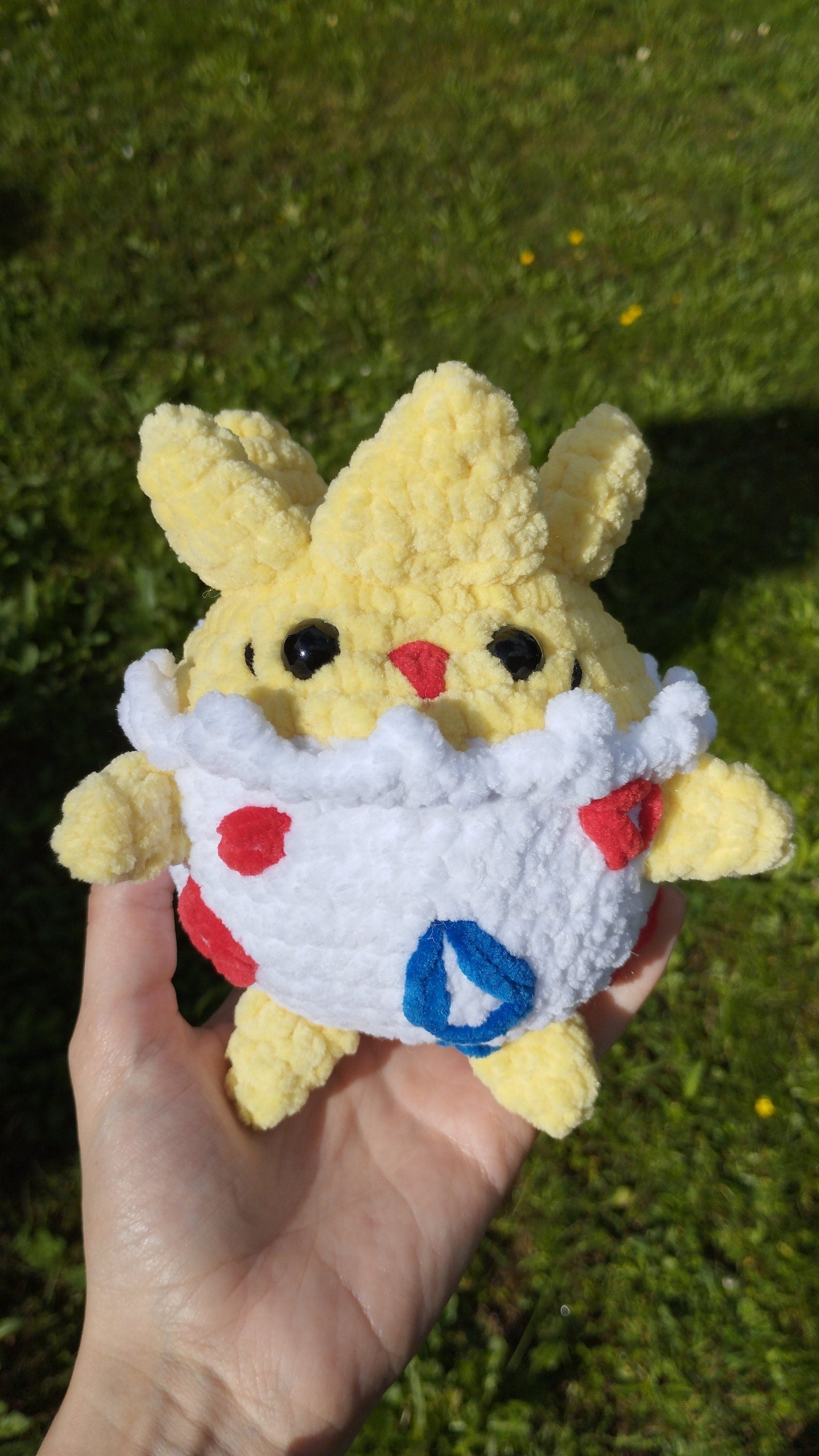 Peluche Togepy au crochet