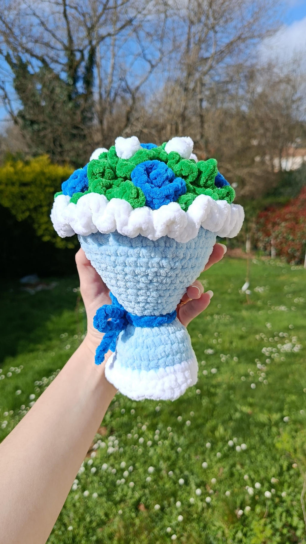Bouquet au crochet