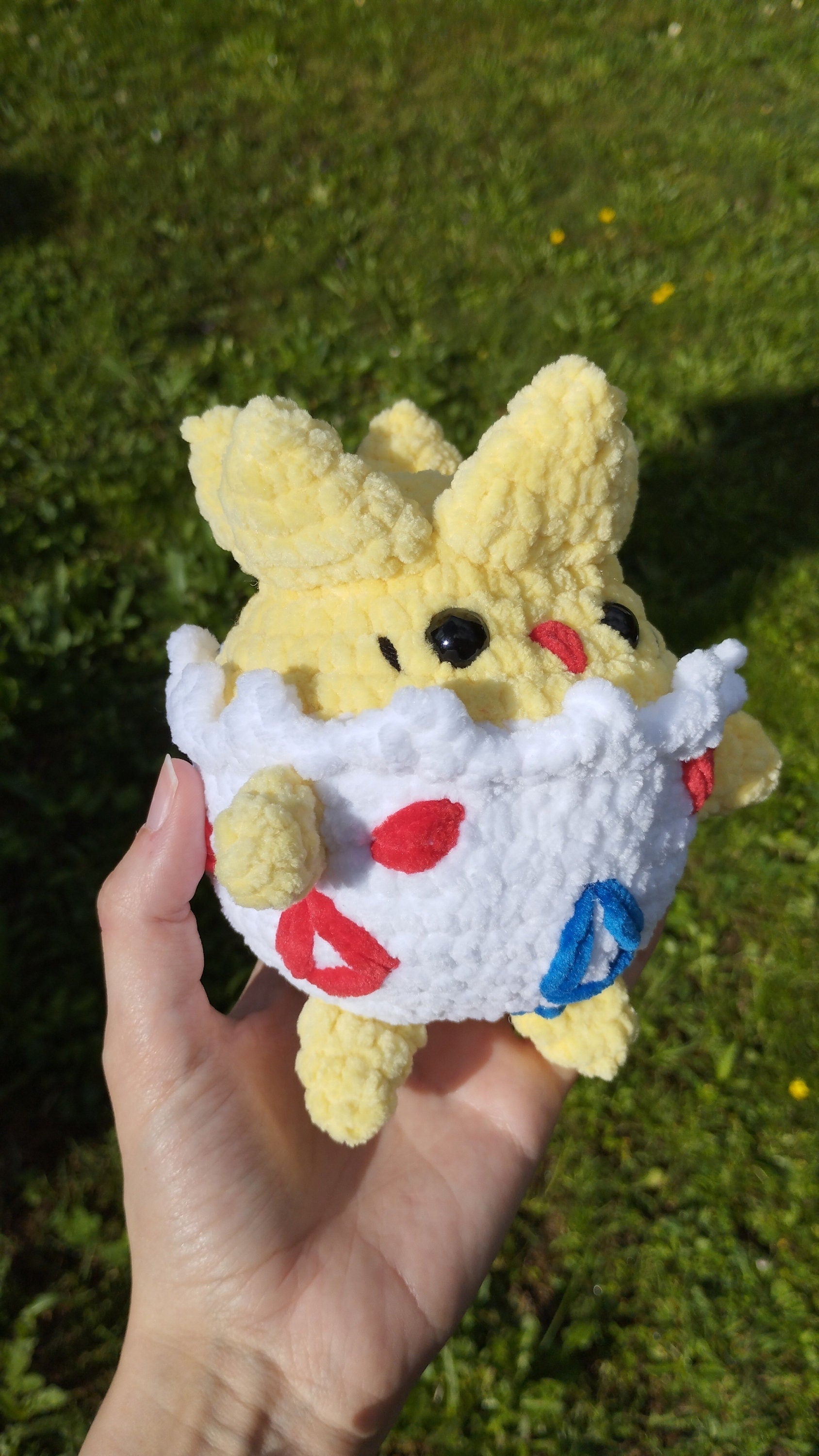 Peluche Togepy au crochet