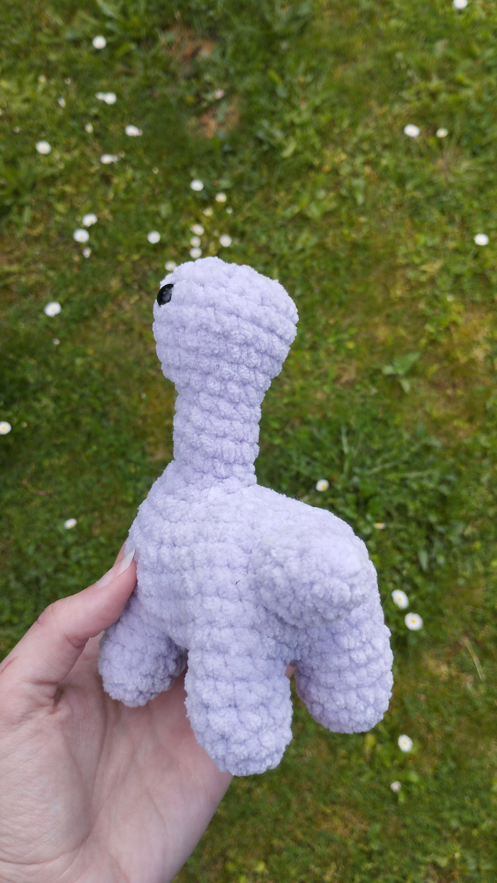 Peluche dinosaure au crochet